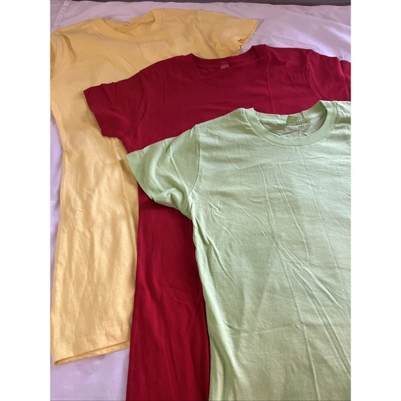 Allison New York Tops - All Nations Apparel Junior Women's T Shirt XL Short Sleeve Slim Fit 3 Pack